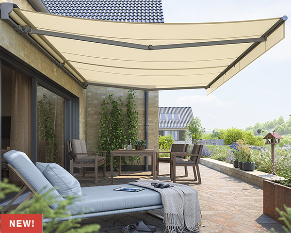 topas II open arm awning